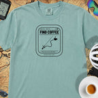 Recalculating For Coffee T-Shirt — Seafoam