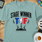 Stage Winner TdF Cycling T-Shirt — Seafoam