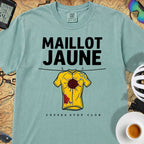 Yellow Jersey TdF Cyclist T-Shirt — Seafoam