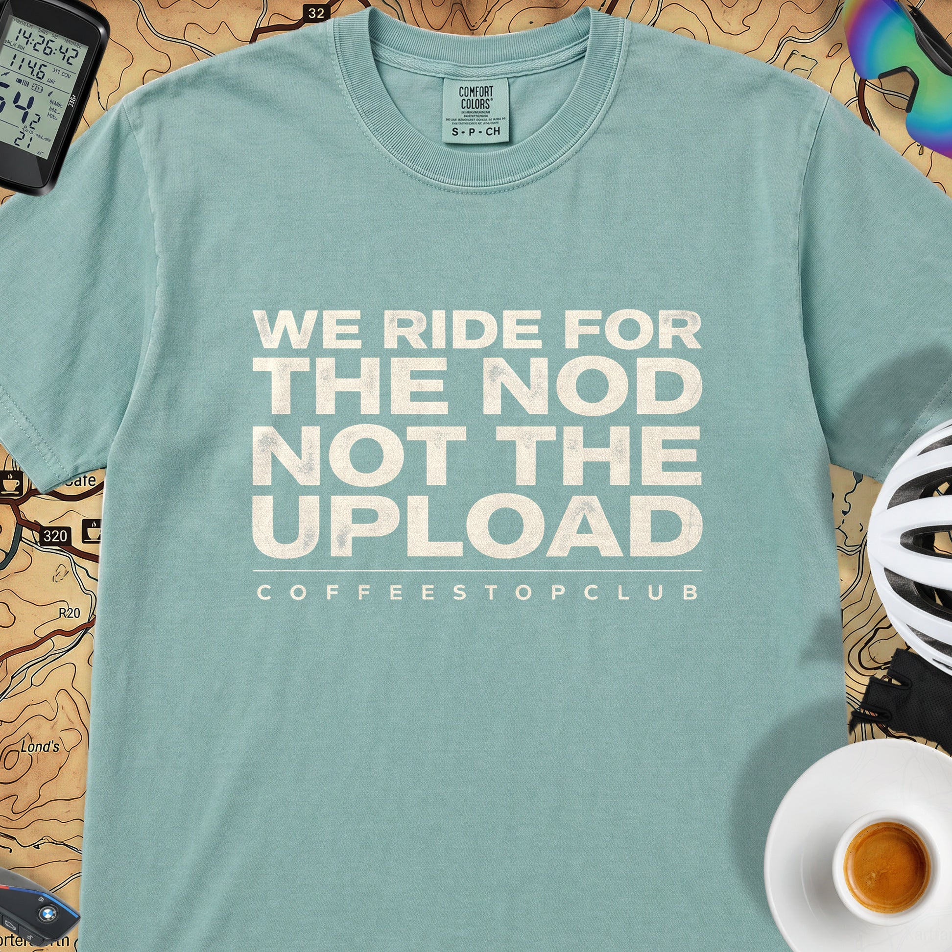 We Ride For The NOD T‑Shirt — Seafoam