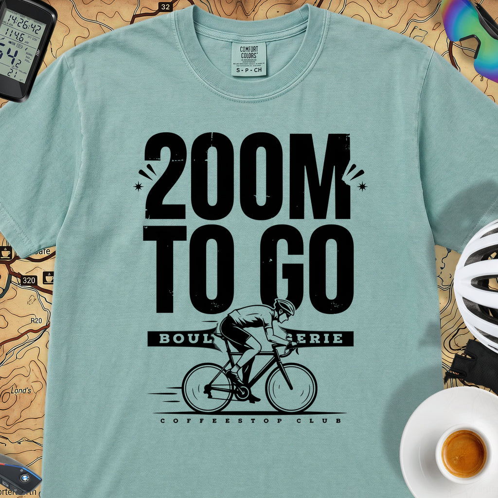 200M To Go Cycling T-Shirt — Seafoam
