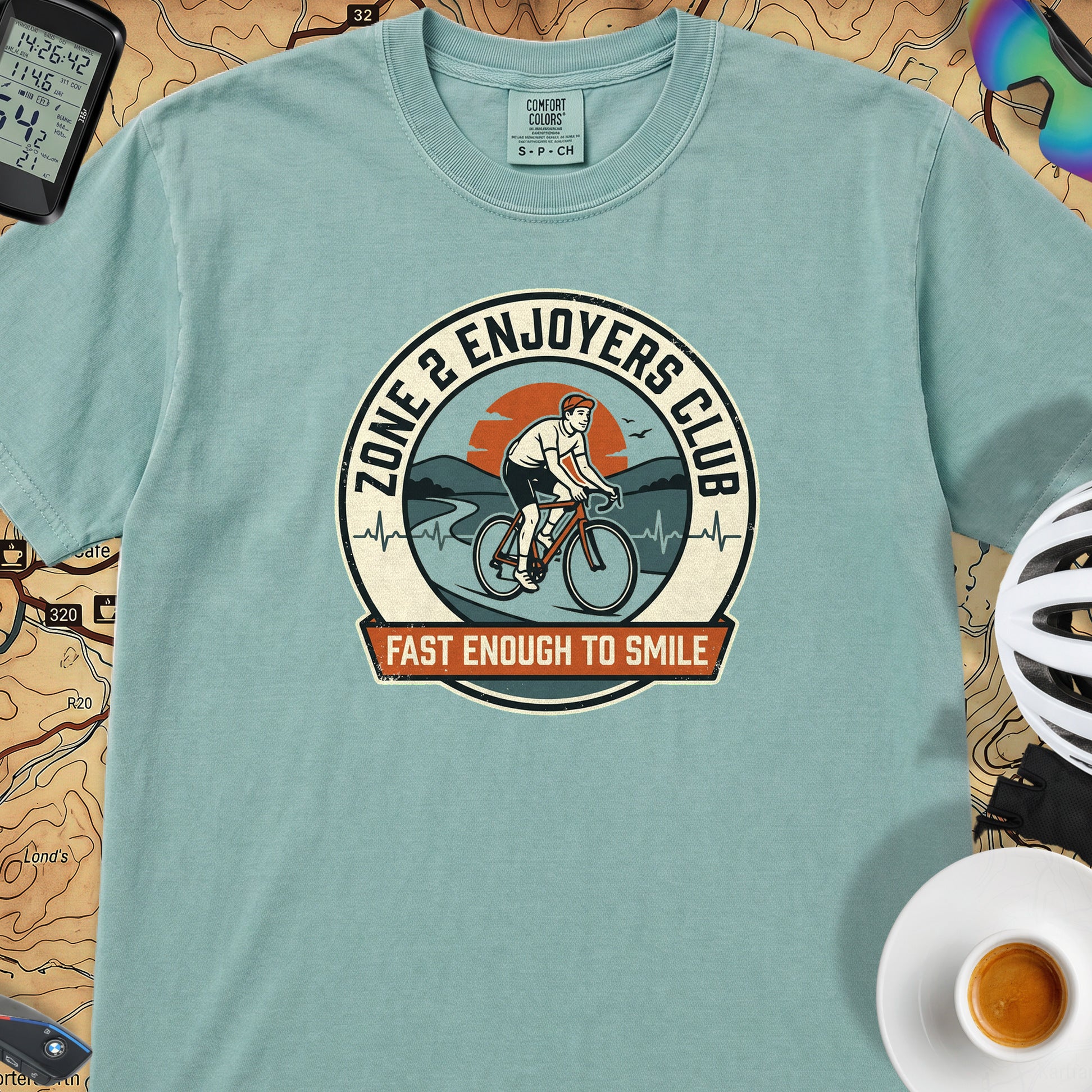 Zone 2 Enjoyers T-Shirt — Seafoam