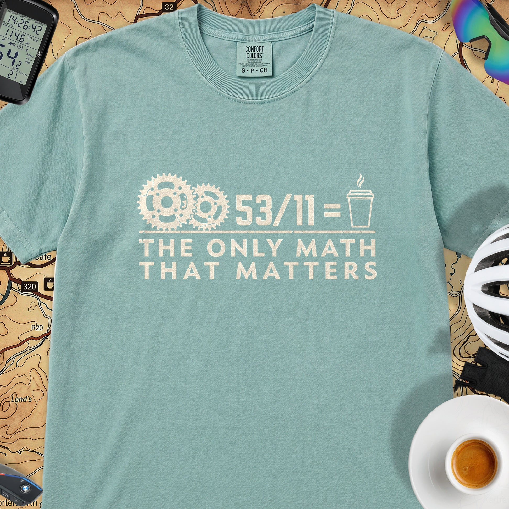 53/11 Matters T‑Shirt — Seafoam