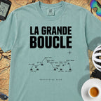 Grande Boucle TdF Cycling T-Shirt — Seafoam