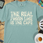 The Real Finish Line T‑Shirt — Seafoam