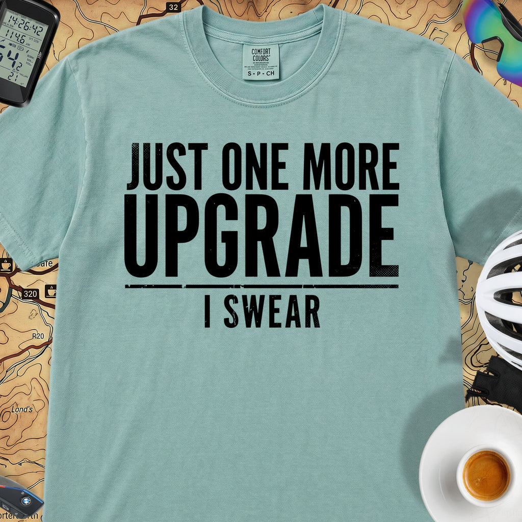 One More Upgrade Cycling T-Shirt — Seafoam