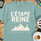 Etape Reine TdF Cyclist T-Shirt — Seafoam