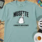Mussette Bag Baguette T-Shirt — Seafoam