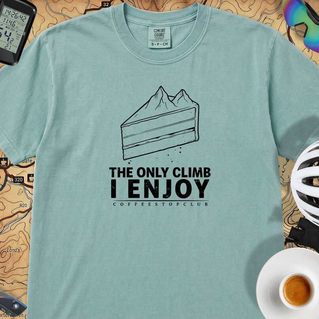 Only Climb Cycling T-Shirt — Seafoam