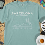 Barcelona Grand Depart T‑Shirt — Seafoam