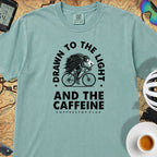 Drawn to the Light Cyclist T-Shirt — Seafoam