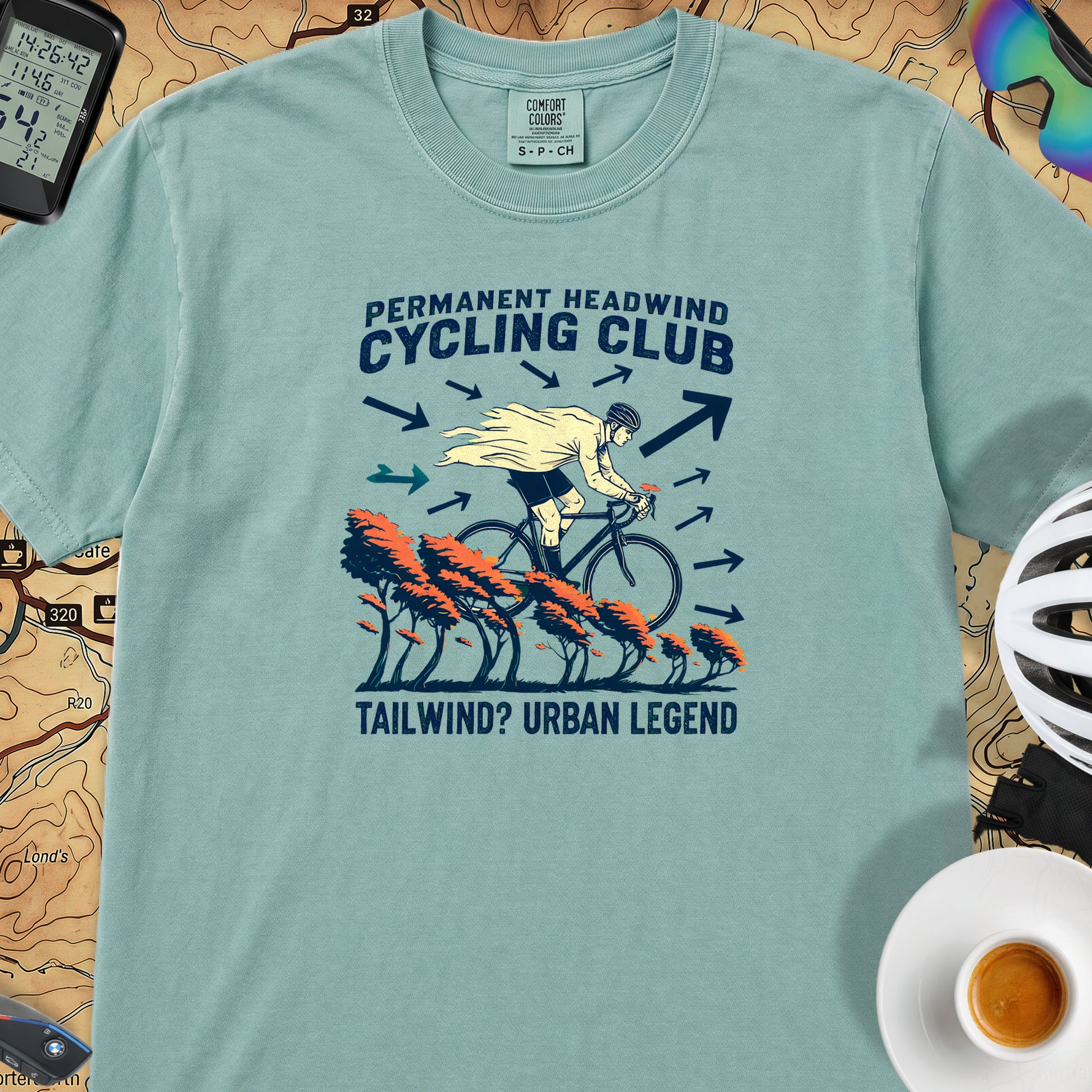Headwind - Tailwind T‑Shirt — Seafoam