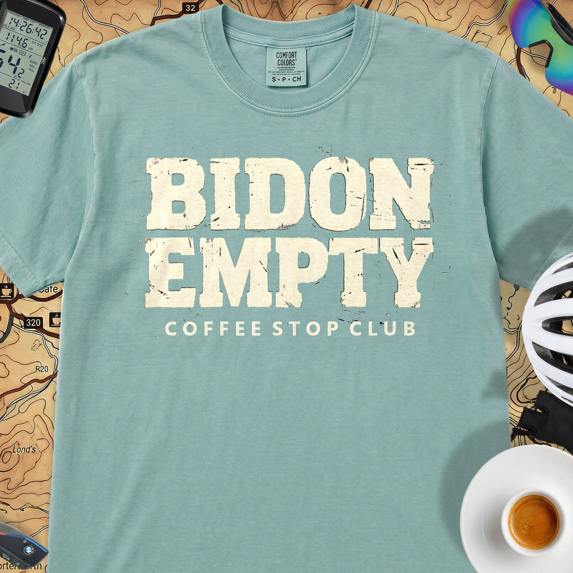 Bidon Empty Tour T‑Shirt — Seafoam