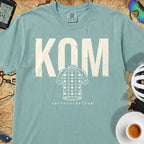 KOM Cake Stop Cycling T-Shirt — Seafoam
