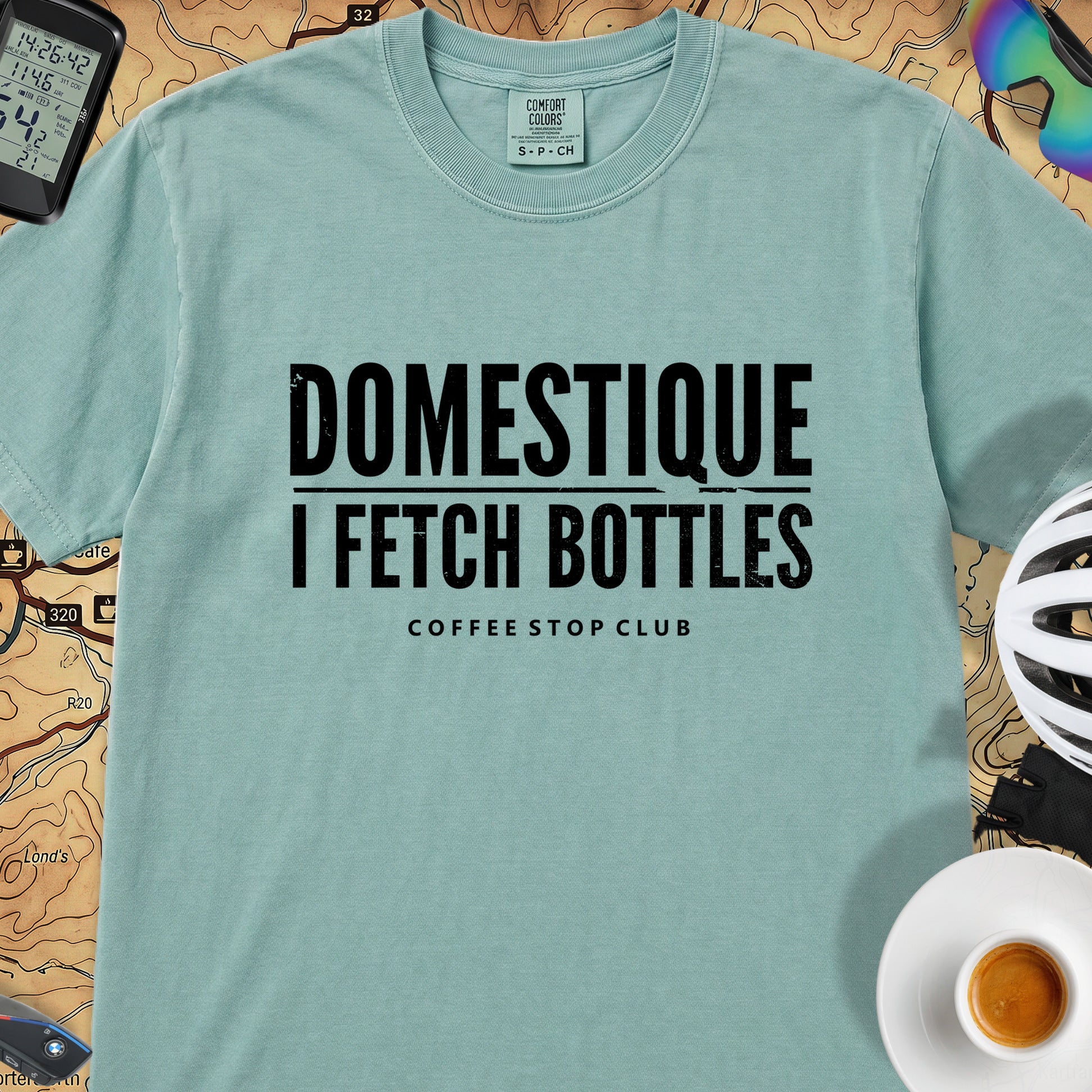 Domestique Tour T‑Shirt — Seafoam