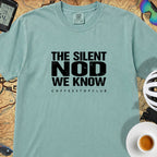 Silent Nod T‑Shirt — Seafoam