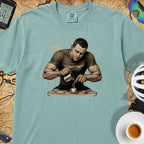Espresso Stop Cycling T-Shirt — Seafoam