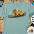 Voiture Balai TdF Cycling T-Shirt — Seafoam