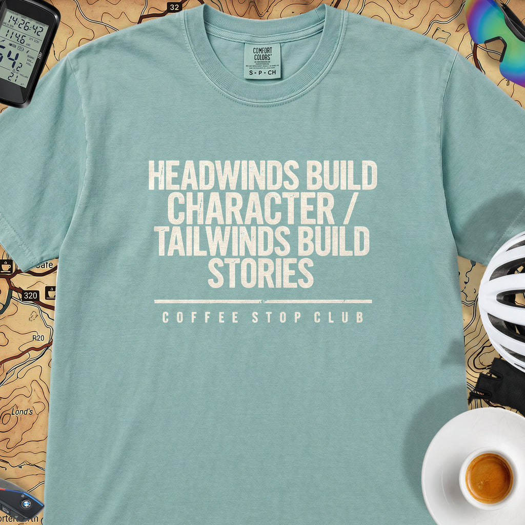 Headwinds Build Character T‑Shirt — Seafoam