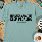 The Cake is Waiting T‑Shirt — Seafoam