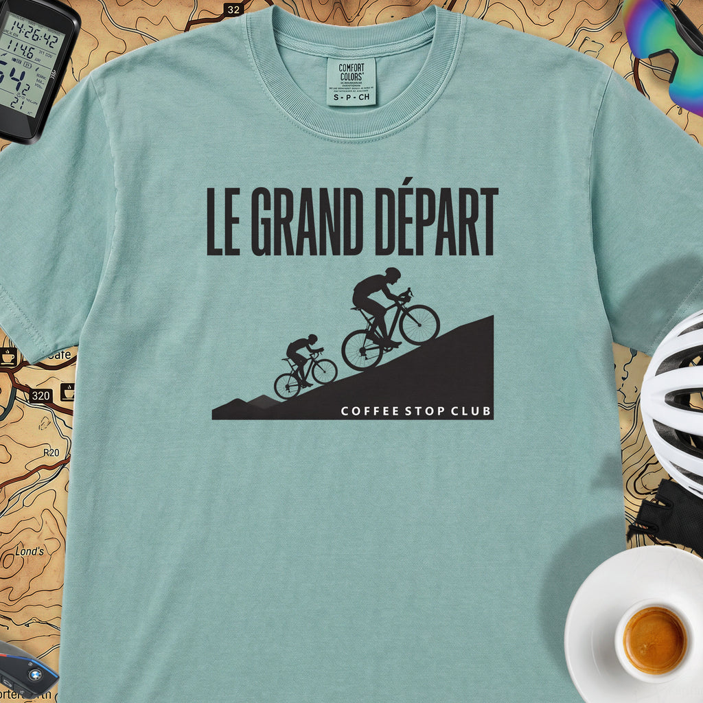 Le Grand Depart T-Shirt — Seafoam