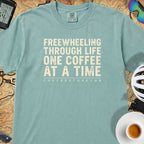 Freewheeling Life T‑Shirt — Seafoam