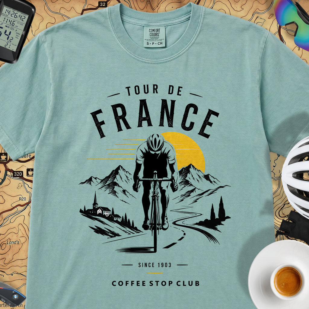 Tour de France CSC T-Shirt — Seafoam