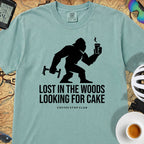 Lost in the Woods Bigfoot T‑Shirt — Seafoam