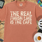 The Real Finish Line T‑Shirt — Terracotta