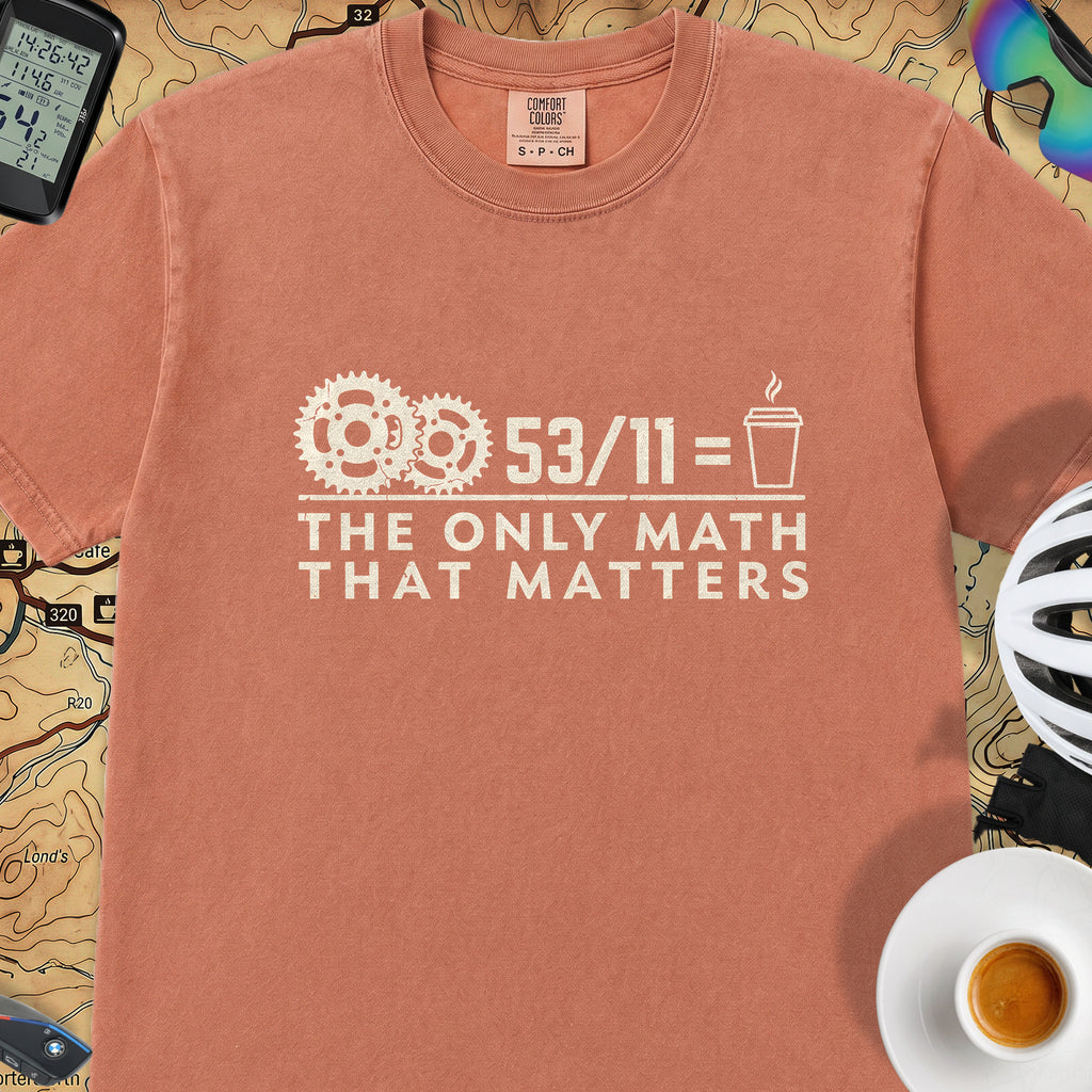53/11 Matters T‑Shirt — Terracotta