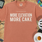 More Elevation More Cake T‑Shirt — Terracotta