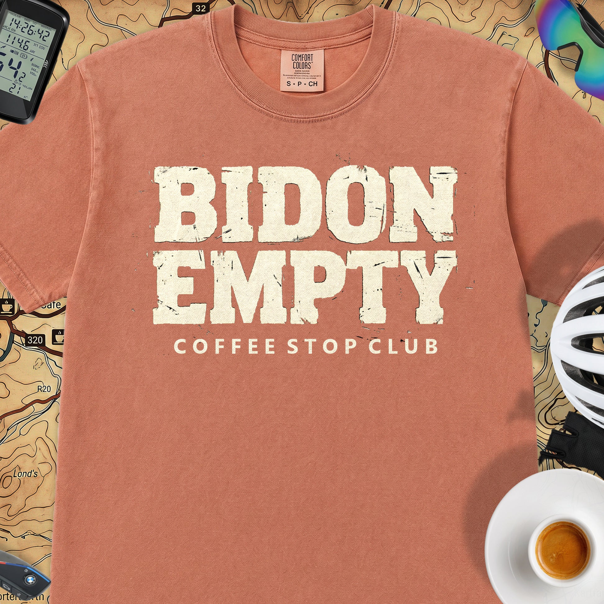 Bidon Empty Tour T‑Shirt — Terracotta