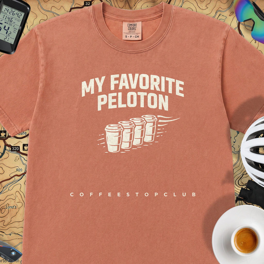 Favorite Peloton T‑Shirt — Terracotta