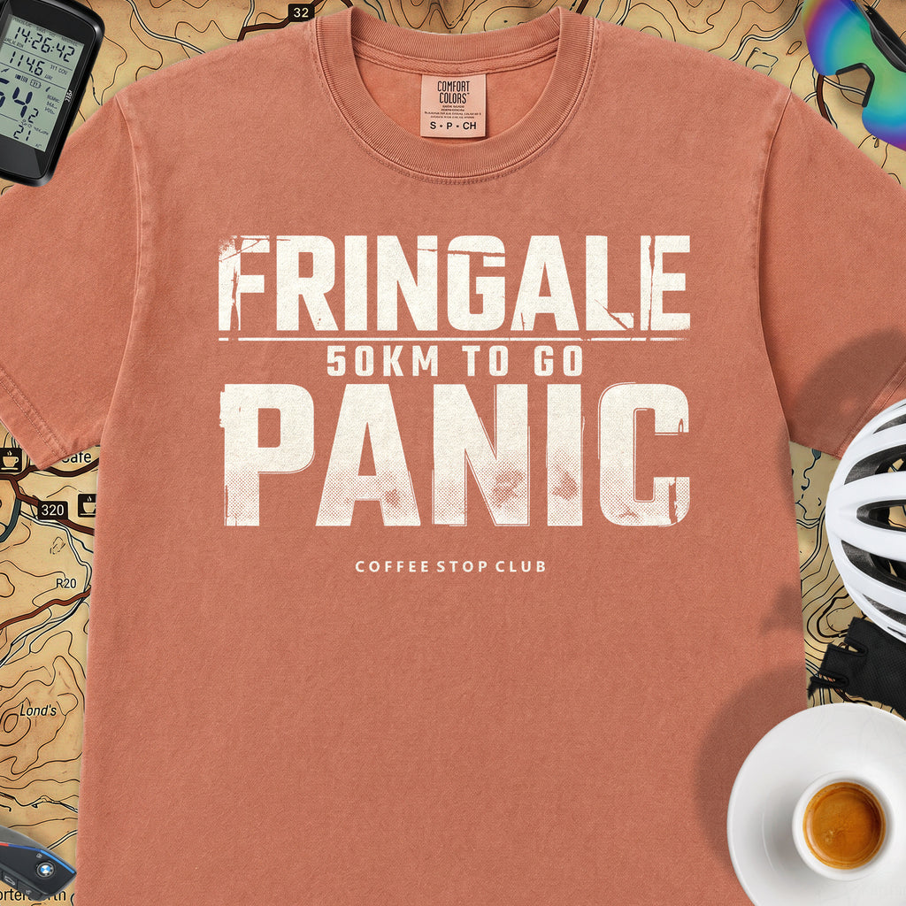 Fringale Bonk Tour T‑Shirt — Terracotta