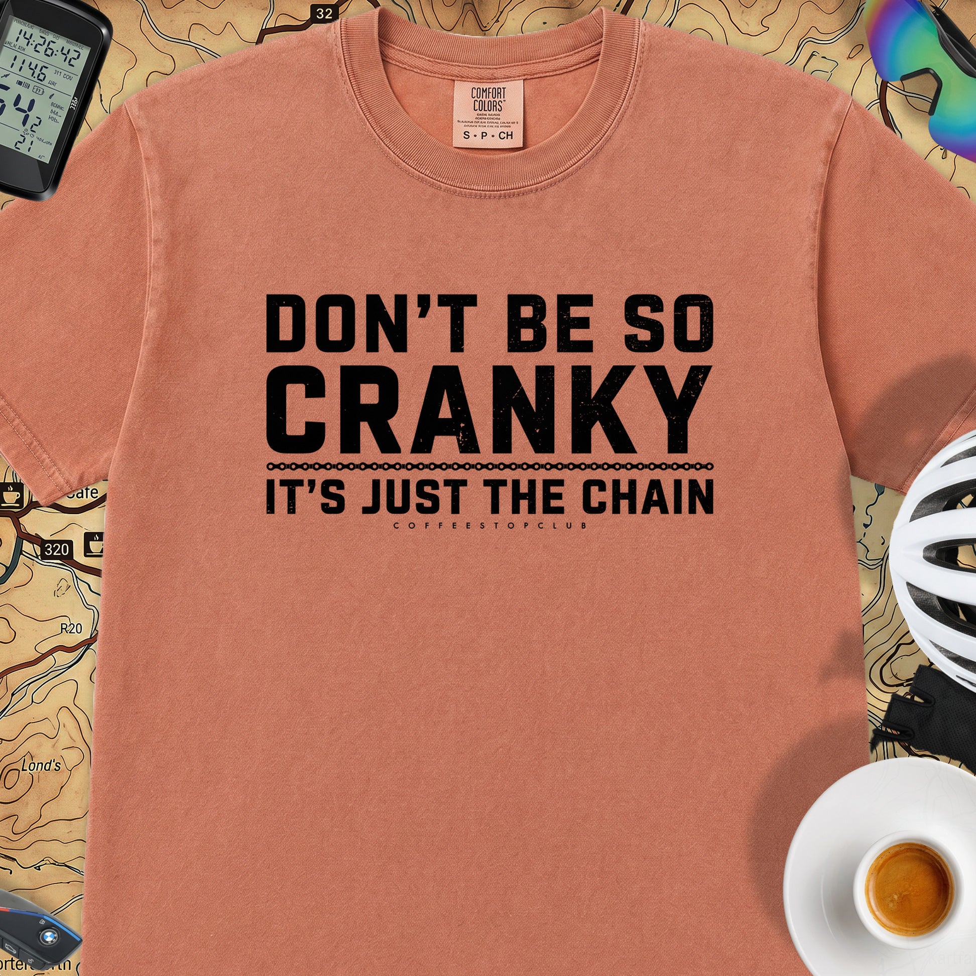 Don't Be So Cranky T‑Shirt — Terracotta
