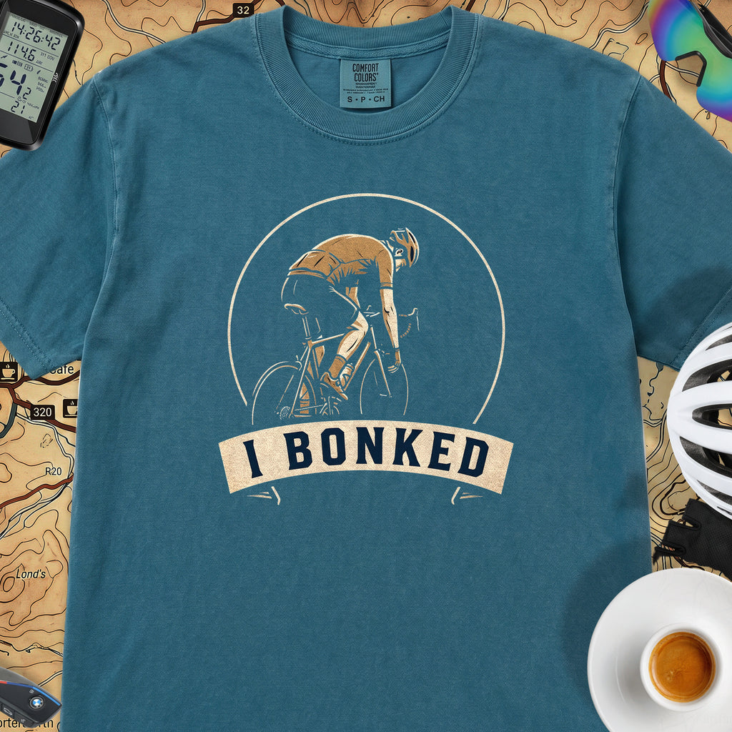 I Bonked T-Shirt — Topaz Blue