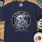 BigFoot Cyclist T‑Shirt — True Navy