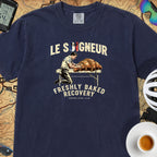 Soigneur Recovery TdF Cycling T-Shirt — True Navy