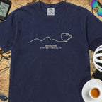 Destination Cycling T-Shirt — True Navy