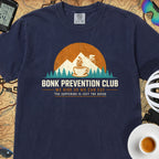 Bonk Prevention Cycling T-Shirt — True Navy