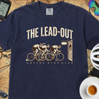 The Lead Out Cycling T-Shirt — True Navy