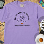 Out of Legs Society Cyclist T-Shirt — Violet