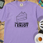 Only Climb Cycling T-Shirt — Violet