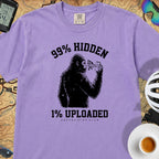 Sasquatch Hidden Cycling T-Shirt — Violet