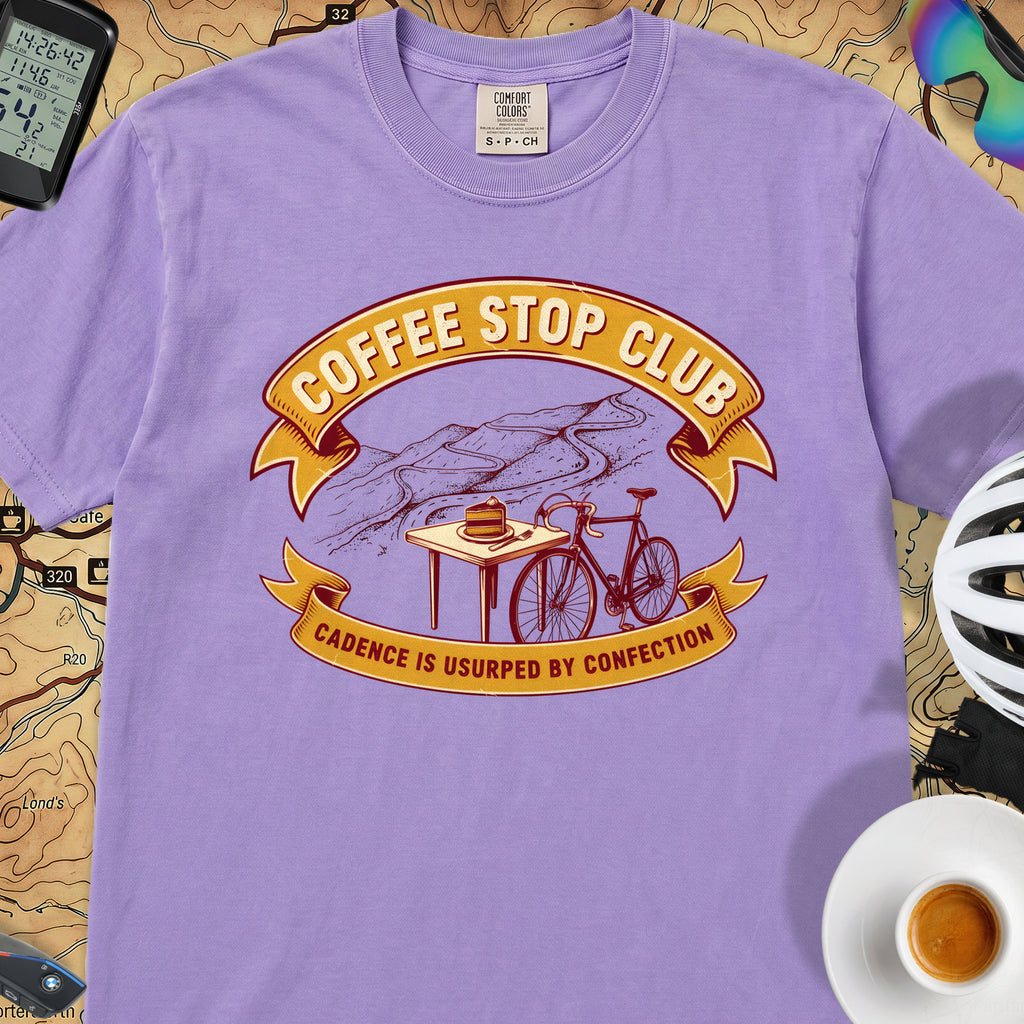 Cadence Confection Cycling T‑Shirt — Violet