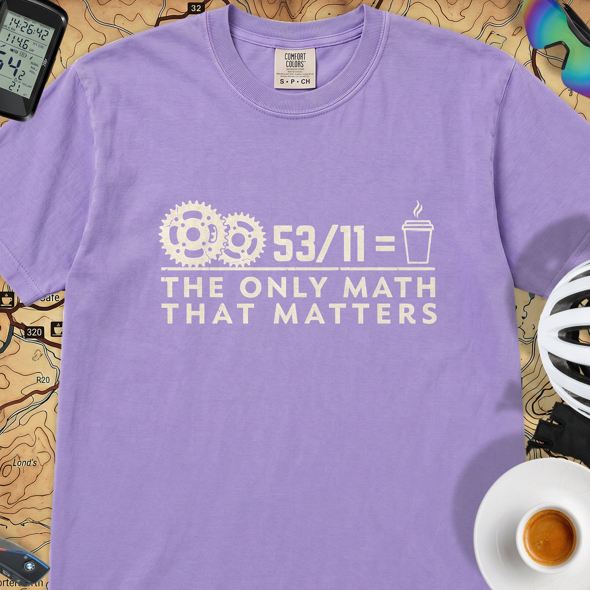 53/11 Matters T‑Shirt — Violet