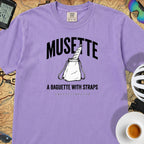 Mussette Bag Baguette T-Shirt — Violet