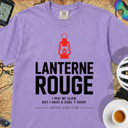 I May Be Slow Cyclist T-Shirt — Violet