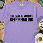 The Cake is Waiting T‑Shirt — Violet