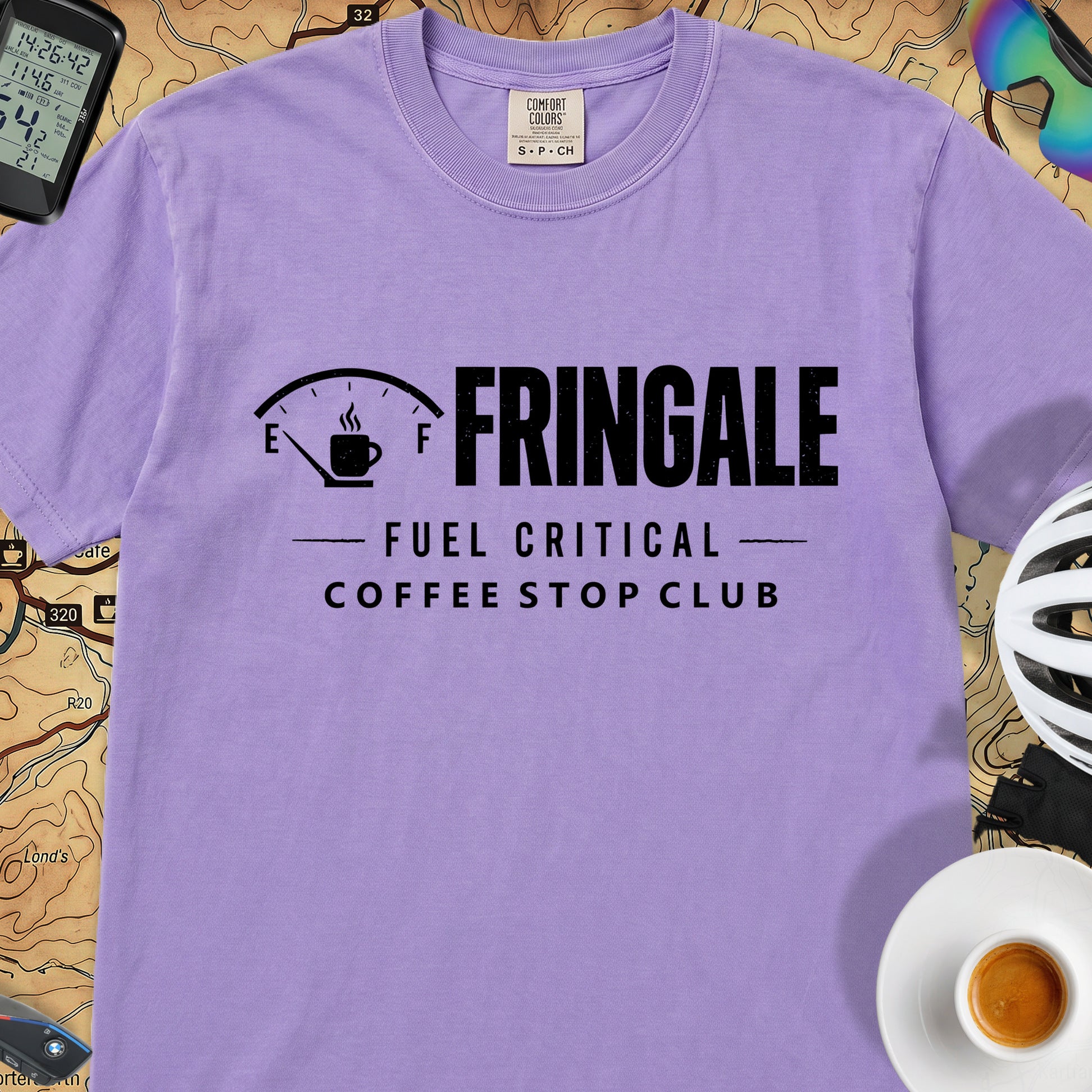 Fringale Fuel Critical T-Shirt — Violet